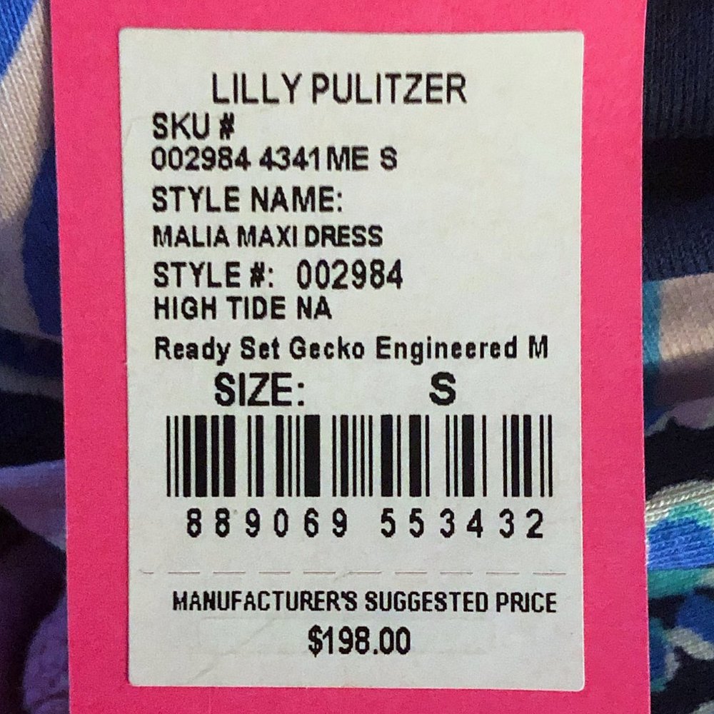 Lilly Pulitzer Ready Set Gecko Malia Maxi Dress - Picture 13 of 14